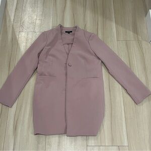 Alfani Longline Pink Blazer - 0P